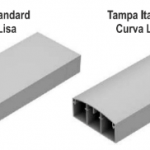 Tampas das canaletas Dutotec Standard