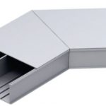 Curva Horizontal de 45 para Duto Canal da Dutotec