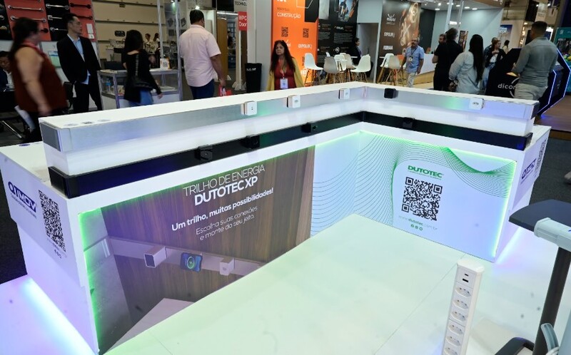 Novidades da Dutotec no estande na Feicon 2025