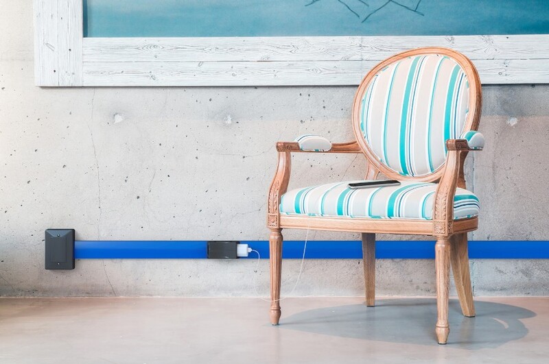 Pintura das canaletas Dutotec