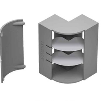 Curva Vertical 90° - Acesso em ABS