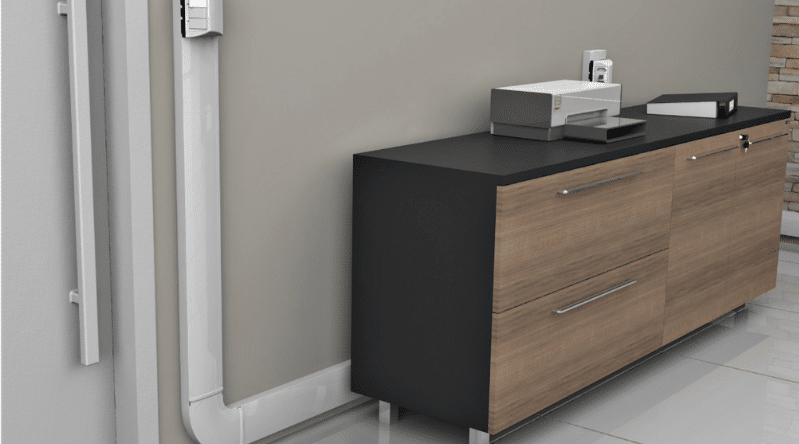 Canaleta R40 da Dutotec aplicada