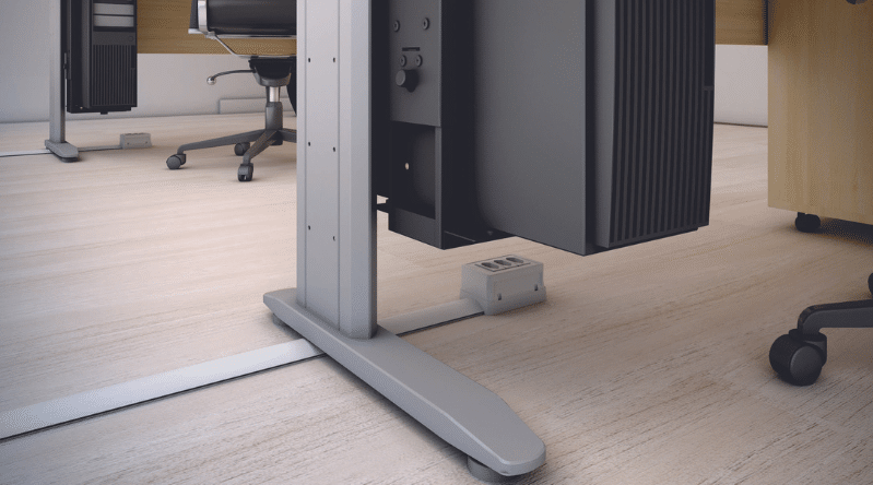 Canaleta Slim da Dutotec aplicada