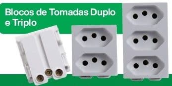Bloco Duplo e Triplo para Porta Equipamento da Dutotec