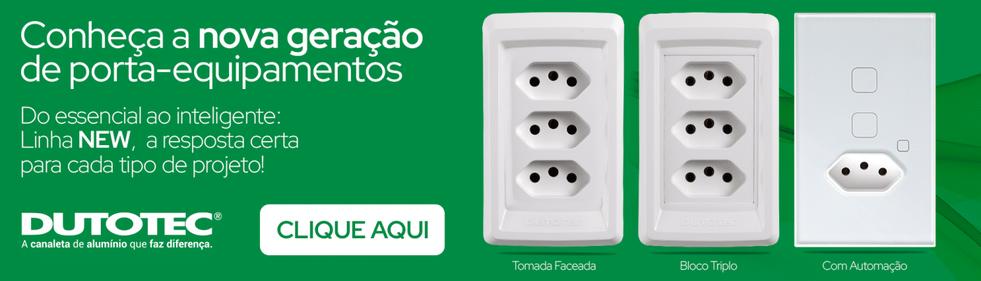 Banner Nova Geração de Porta Equipamentos da Dutotec versão Desktop